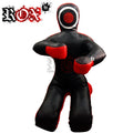 Grappling Dummy Submission Style MMA Dummy Black Red Vinyl
