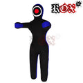 Grappling Dummy Throwing Style MMA Dummy Black Blue Heavy Duty Fabric