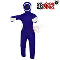 Grappling Dummy Throwing Style MMA Dummy Blue White Heavy Duty Fabric