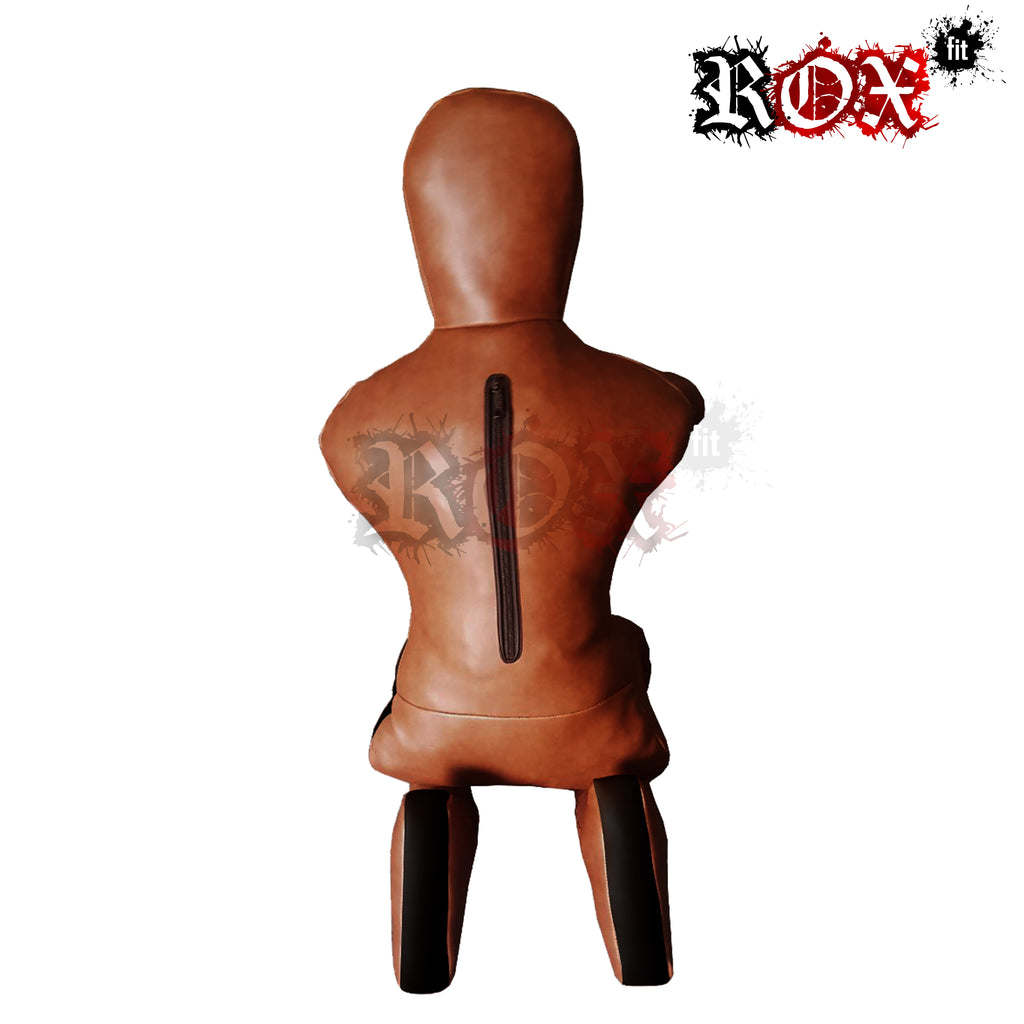 Grappling Dummy Submission Style MMA Dummy Brown Black Vinyl
