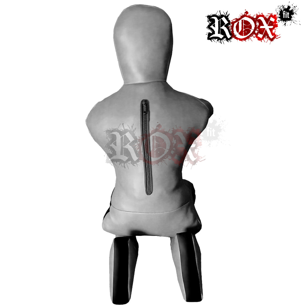 Grappling Dummy Submission Style MMA Dummy Gray Black Vinyl