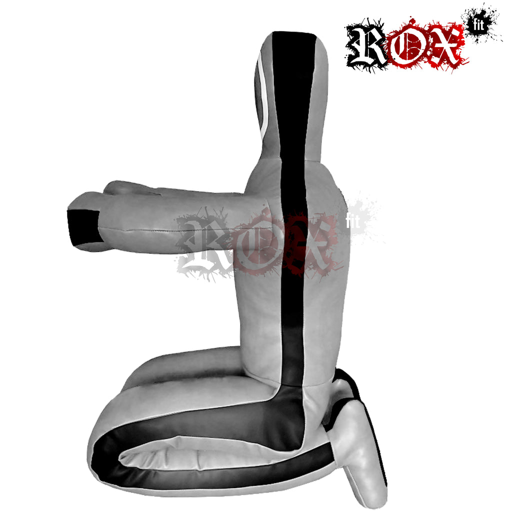 Grappling Dummy Submission Style MMA Dummy Gray Black Vinyl