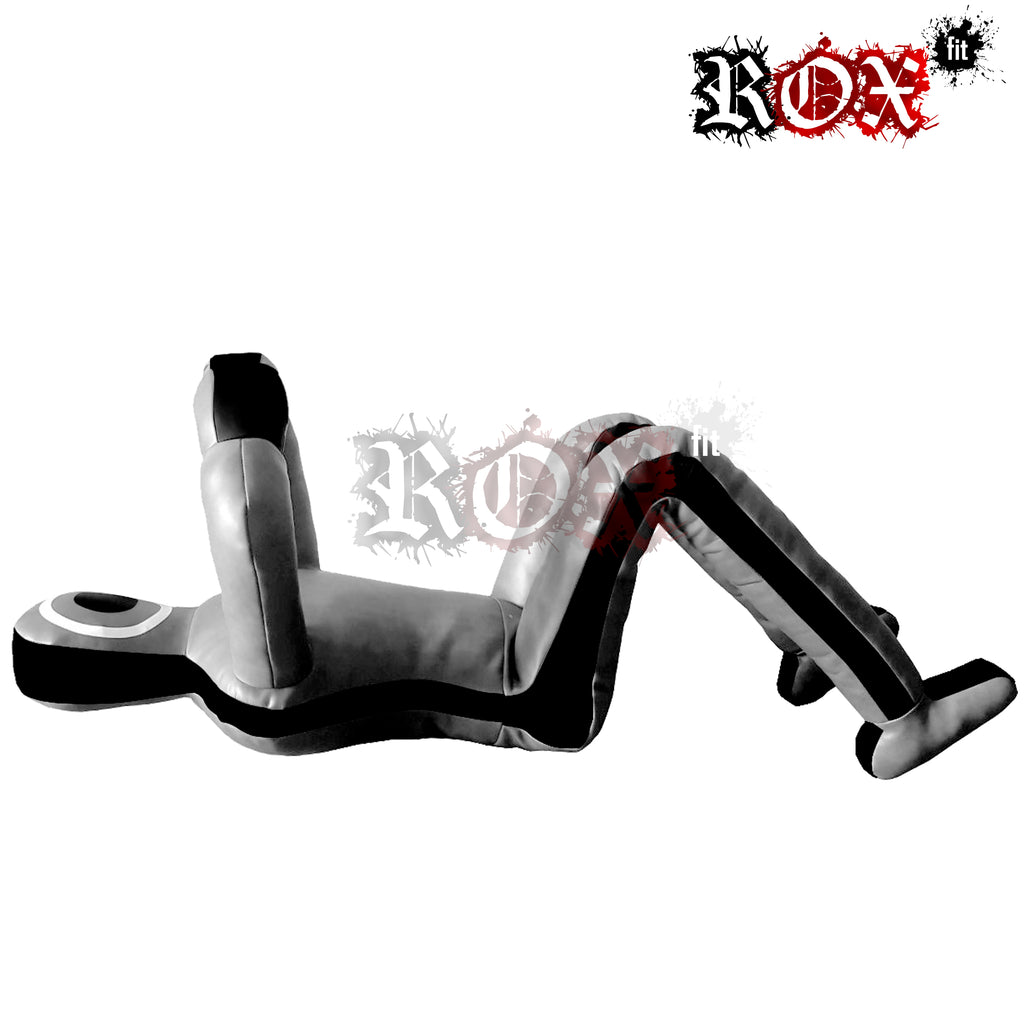 Grappling Dummy Submission Style MMA Dummy Gray Black Vinyl