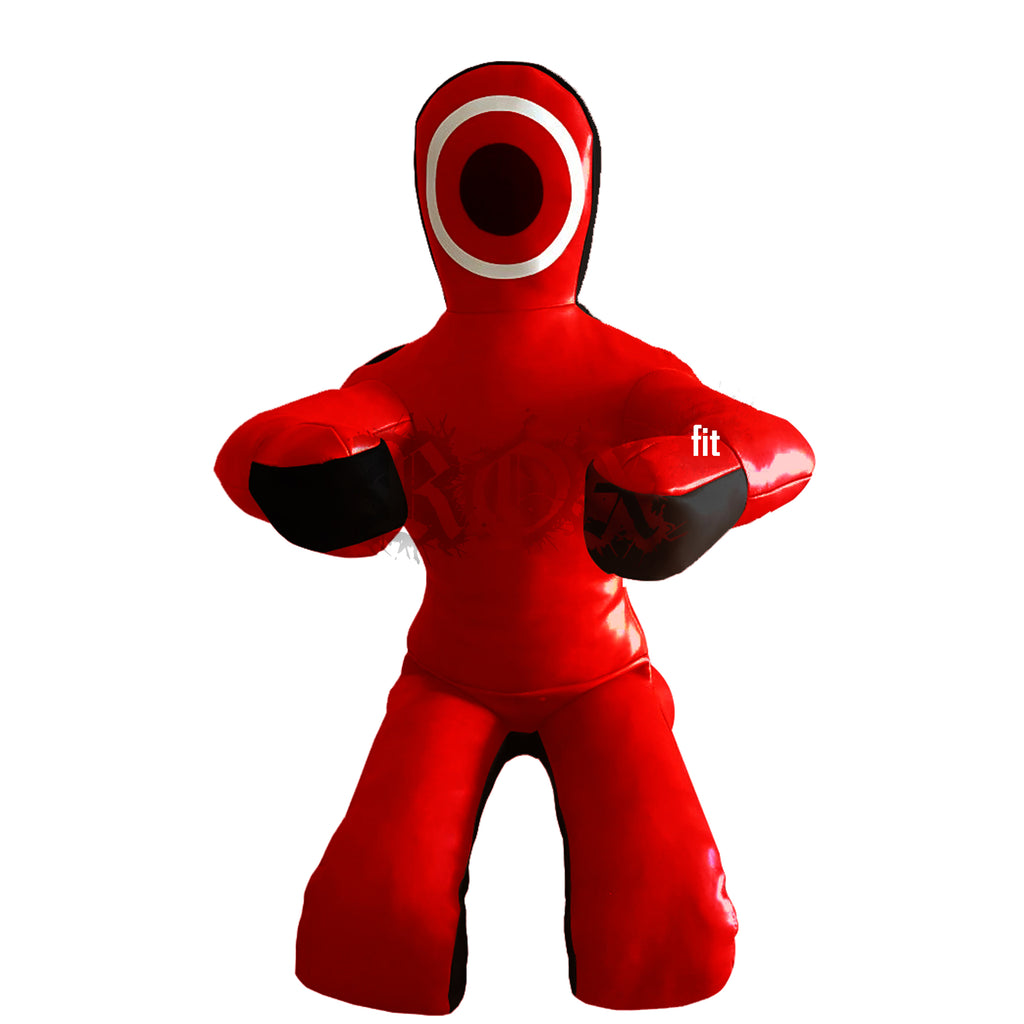 Grappling Dummy Submission Style MMA Dummy Red Black Vinyl
