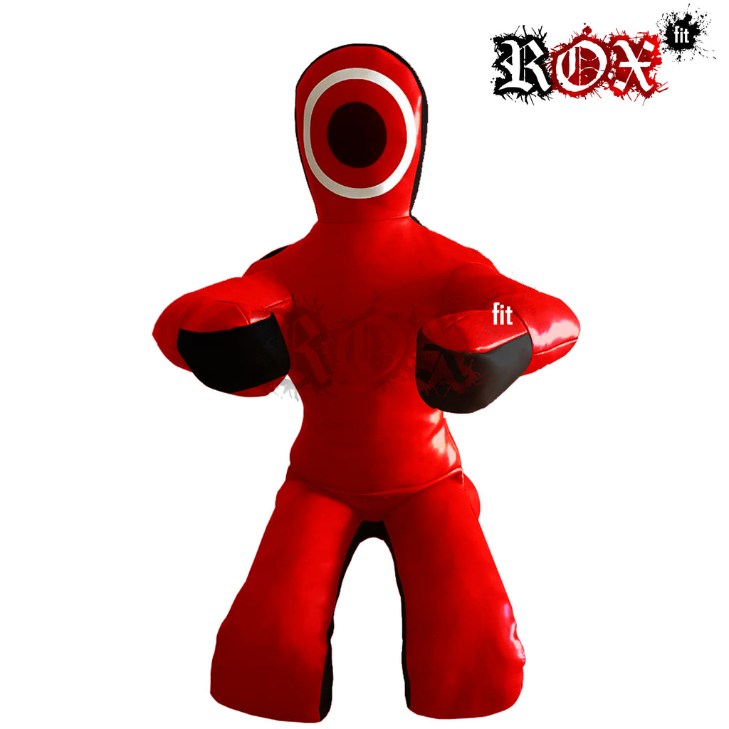 Grappling Dummy Submission Style MMA Dummy Red Black Vinyl