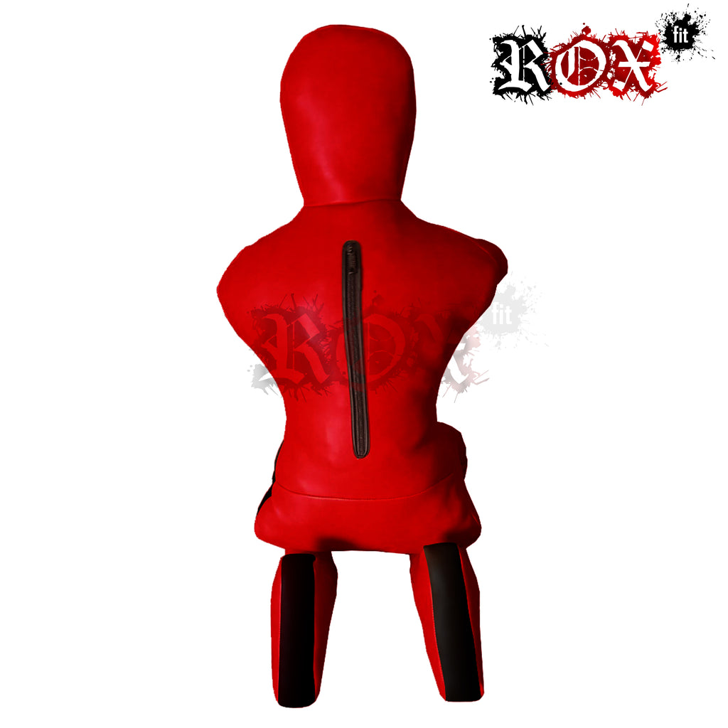 Grappling Dummy Submission Style MMA Dummy Red Black Vinyl
