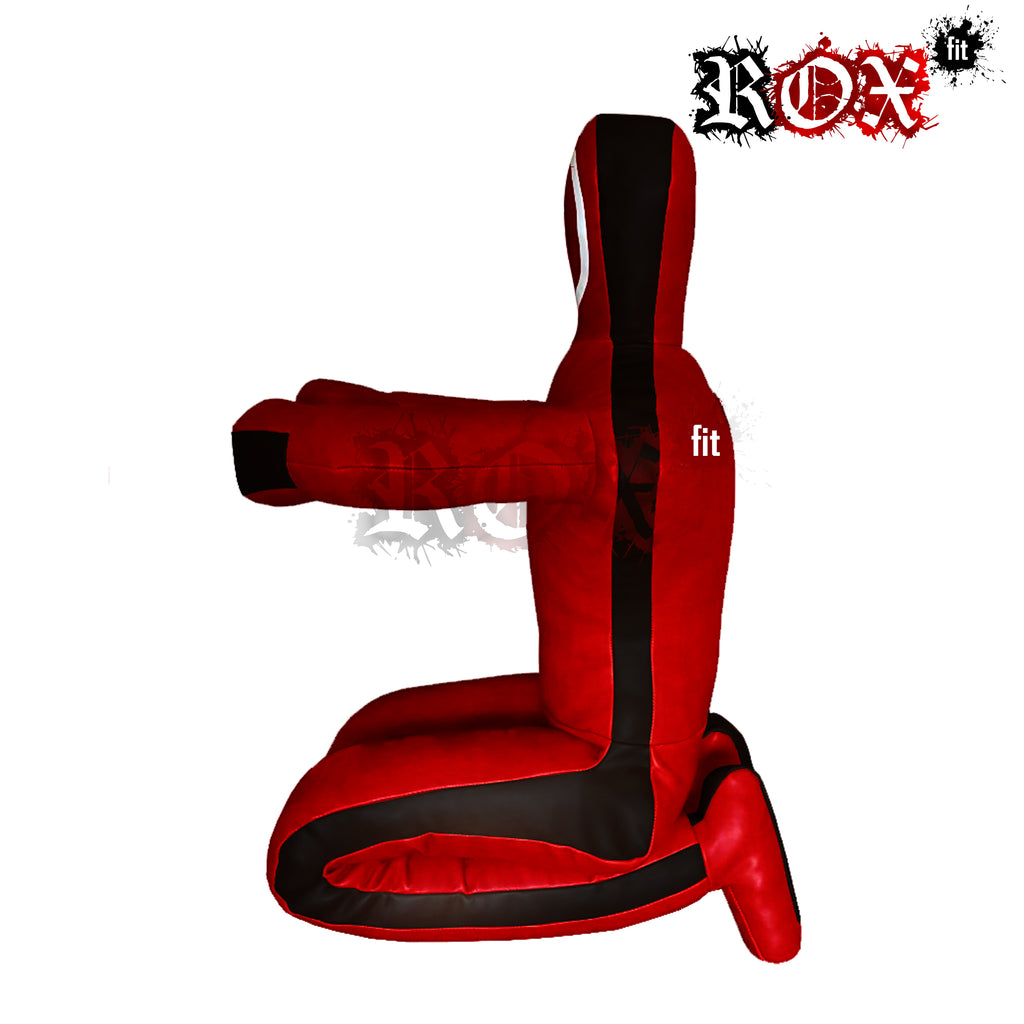 Grappling Dummy Submission Style MMA Dummy Red Black Vinyl