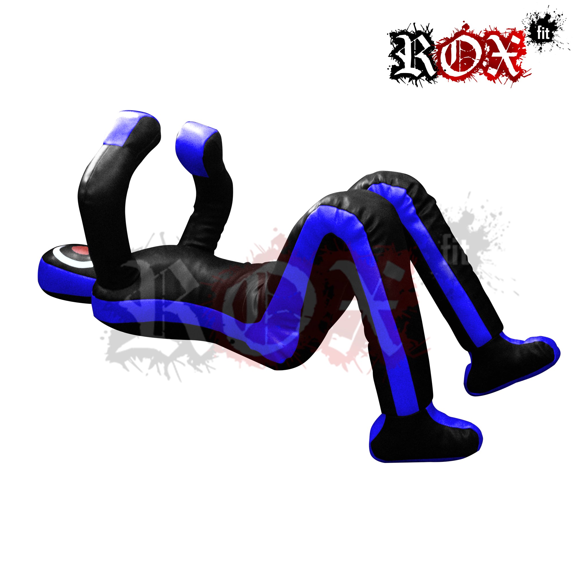 Grappling Dummy Submission Style MMA Dummy Black Blue Vinyl