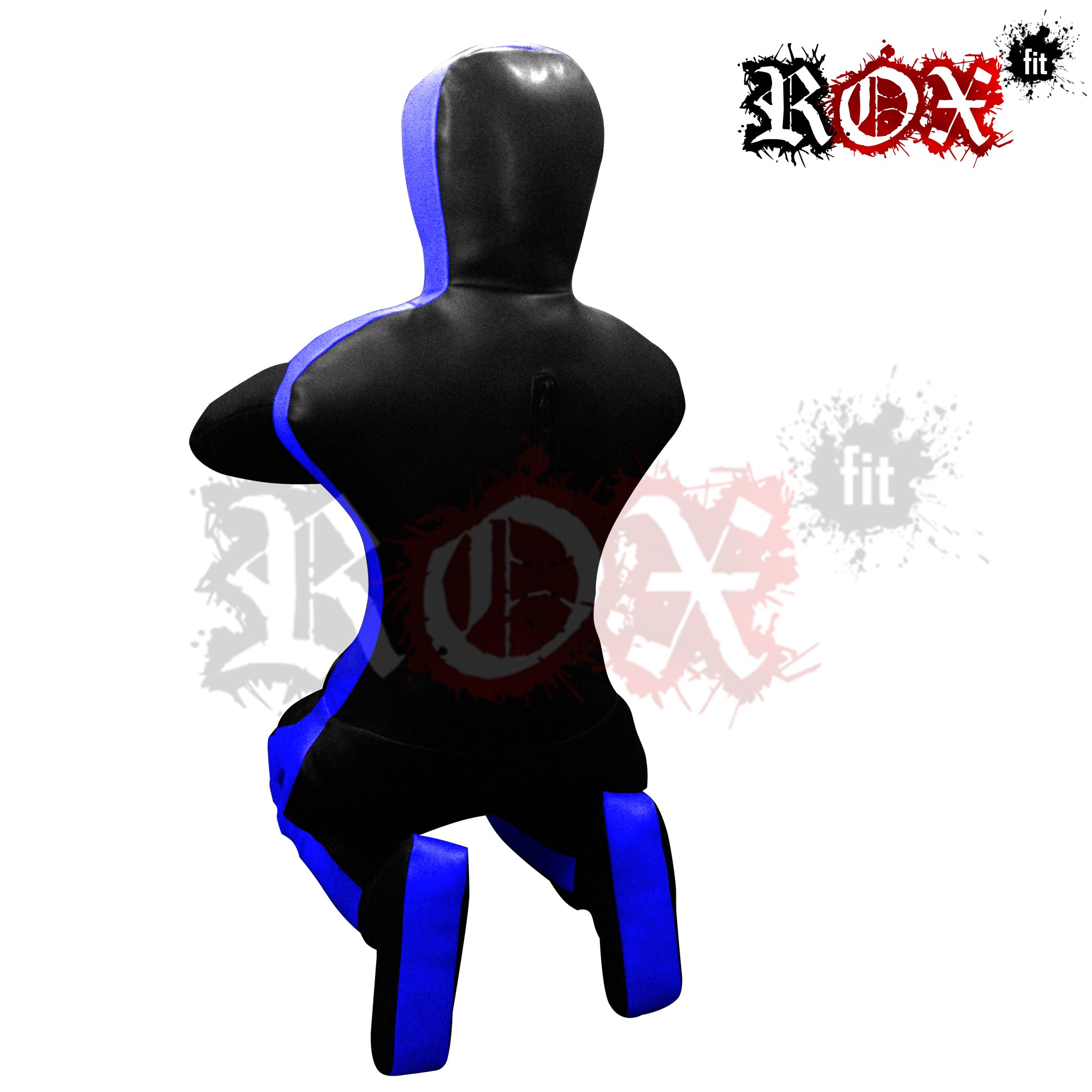 Grappling Dummy Submission Style MMA Dummy Black Blue Vinyl
