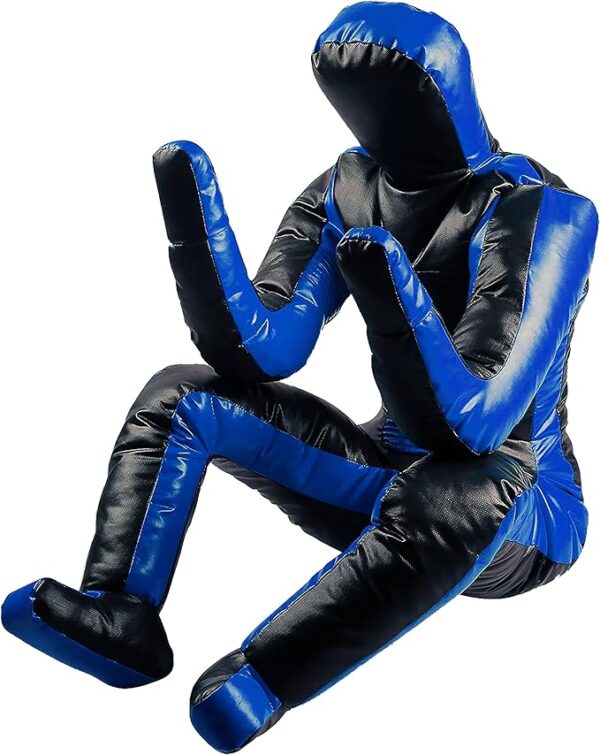 ROX Fit Judo & BJJ Grappling Dummy - 170cm Sitting Position Vinyl Multicolor Unfilled - Image 3